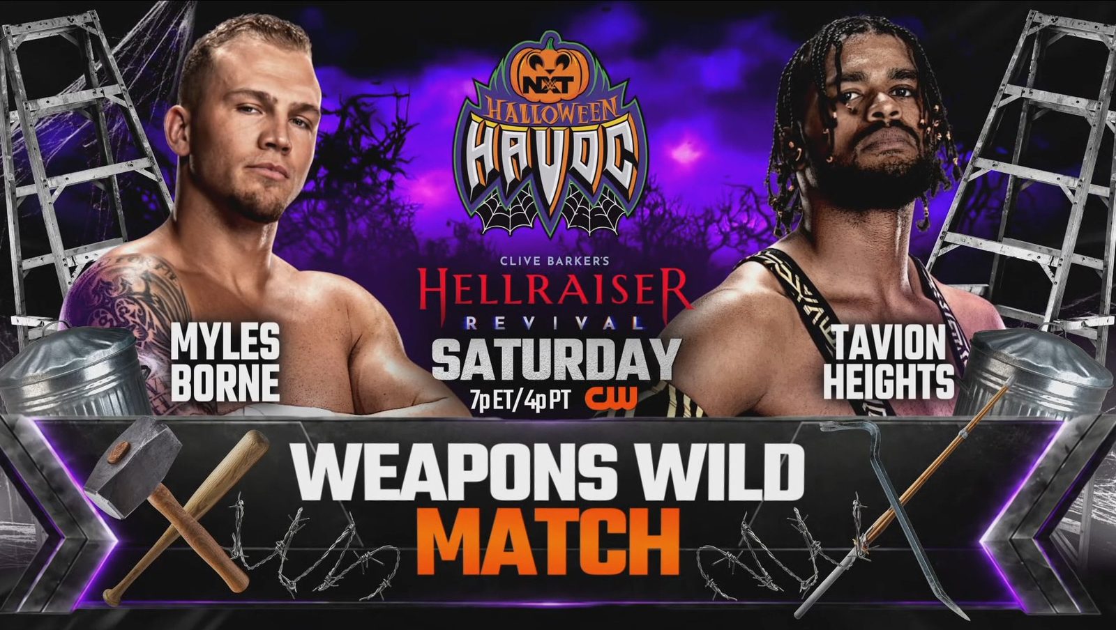 Se anuncia combate Weapons Wild para NXT Halloween Havoc