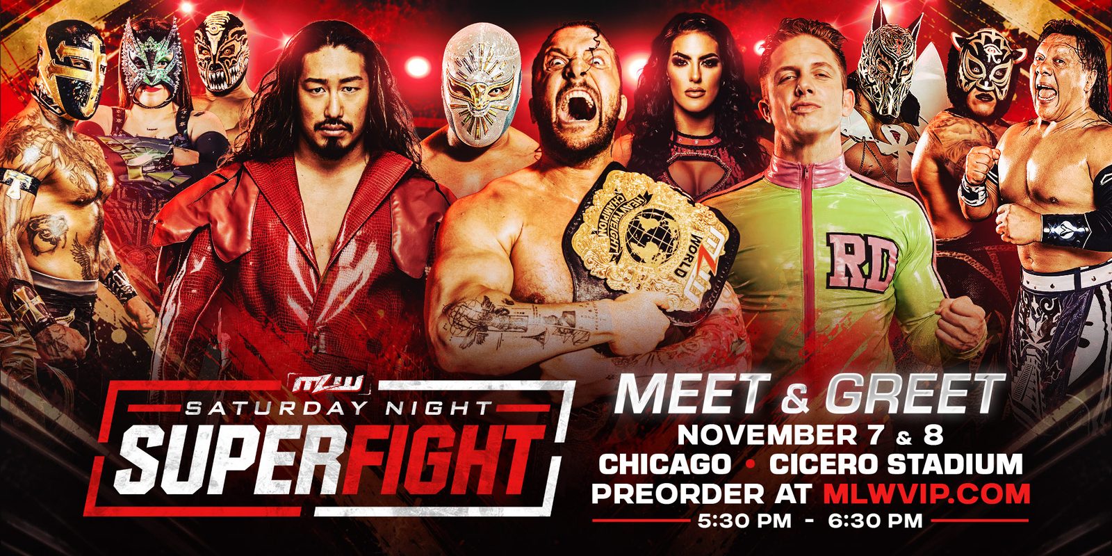 MLW ofrece meet & greets VIP en Chicago