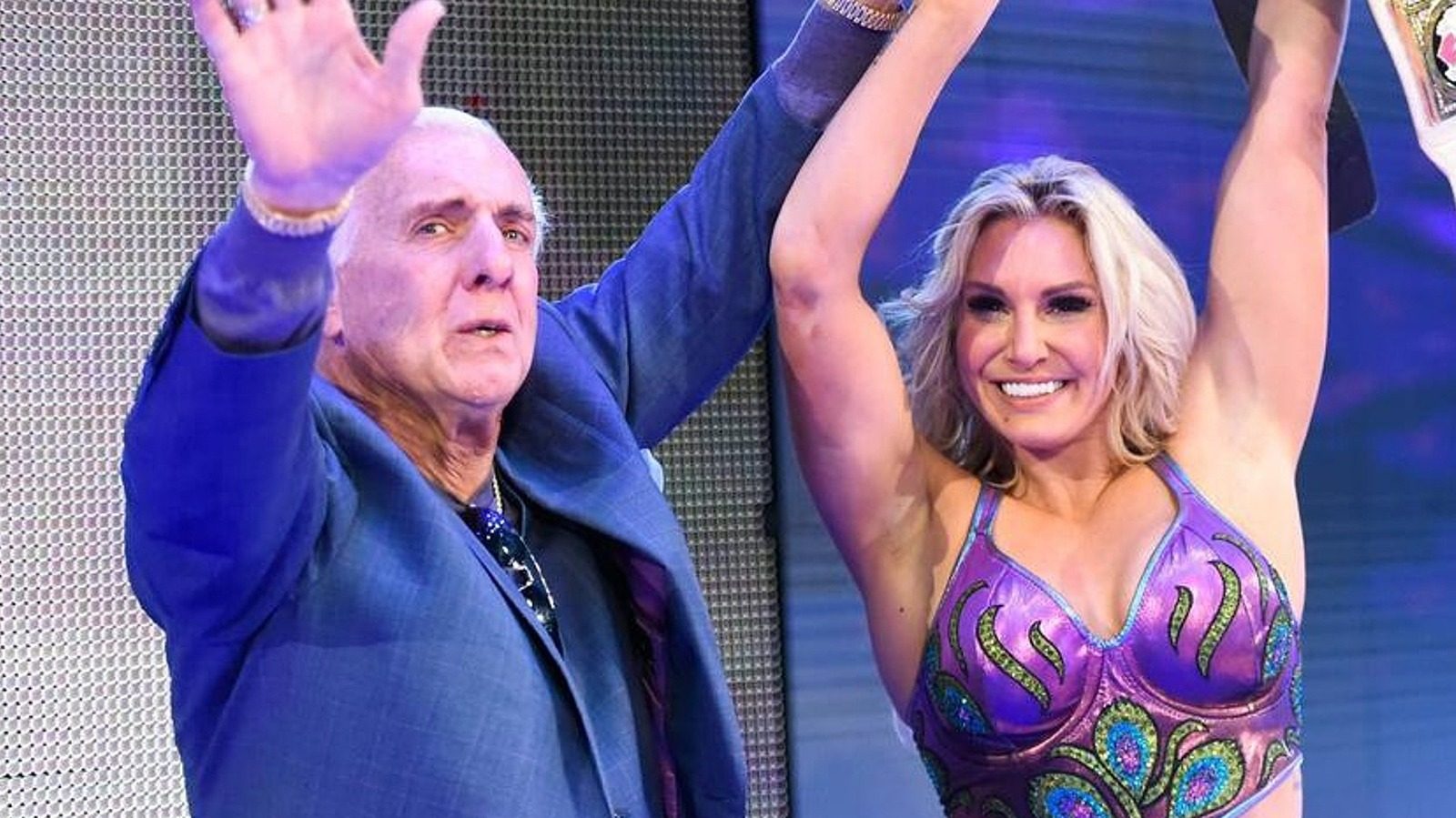 On the Record: WWE's Charlotte Flair Opens Up On Advice That's Helped Her Accept Her Dad's Social Media