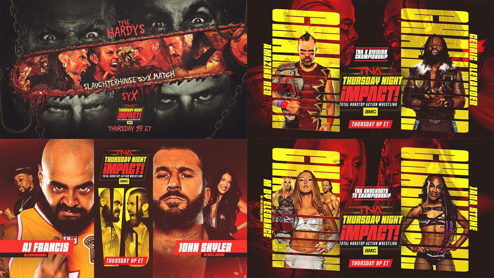 Avance de TNA iMPACT! on AMC del 29 de octubre